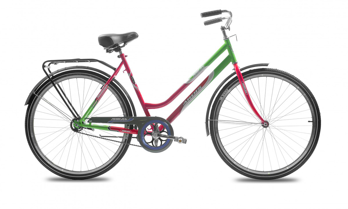 Фотографія Велосипед ARDIS ЛИБІДЬ 28" Червоно-зелений